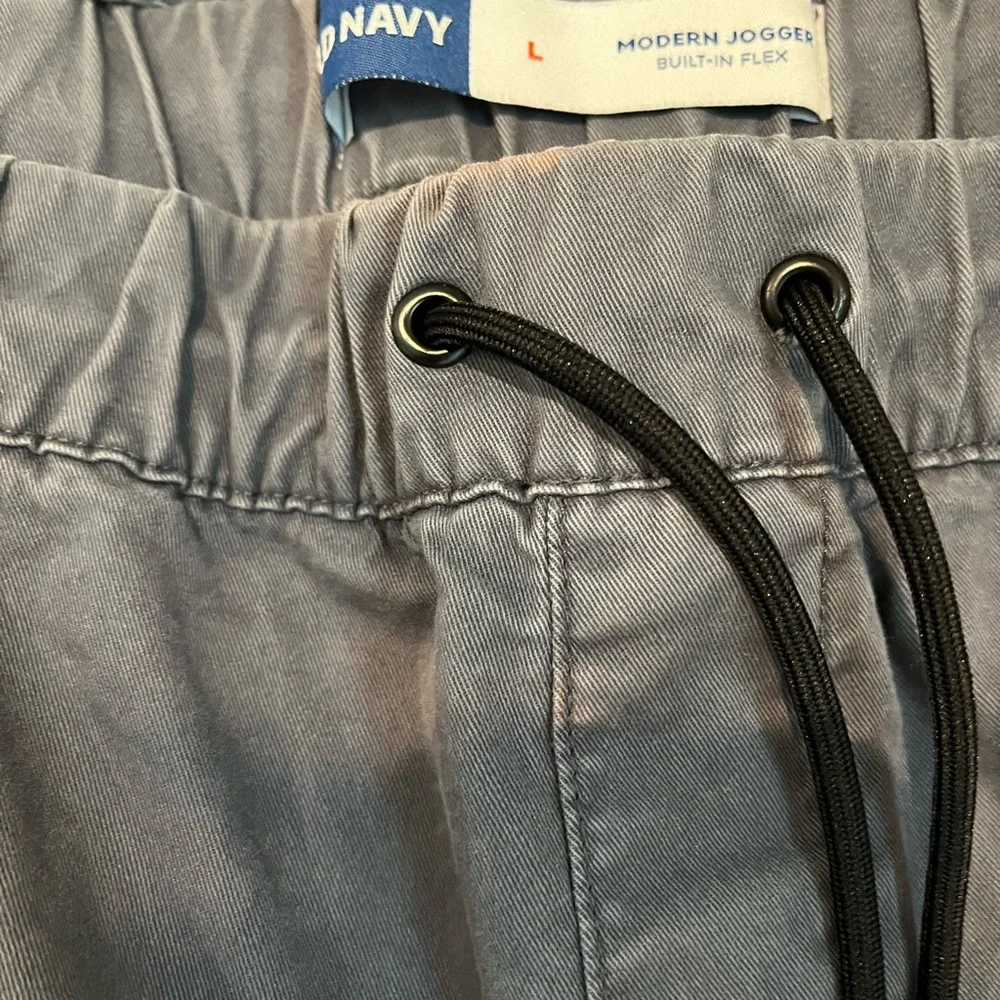 Old Navy mens blue/gray joggers size large